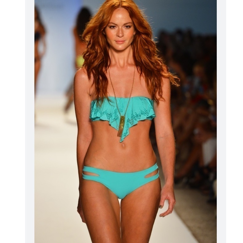 L’Space Estella Cutout Out Full Cut Bikini Bottom